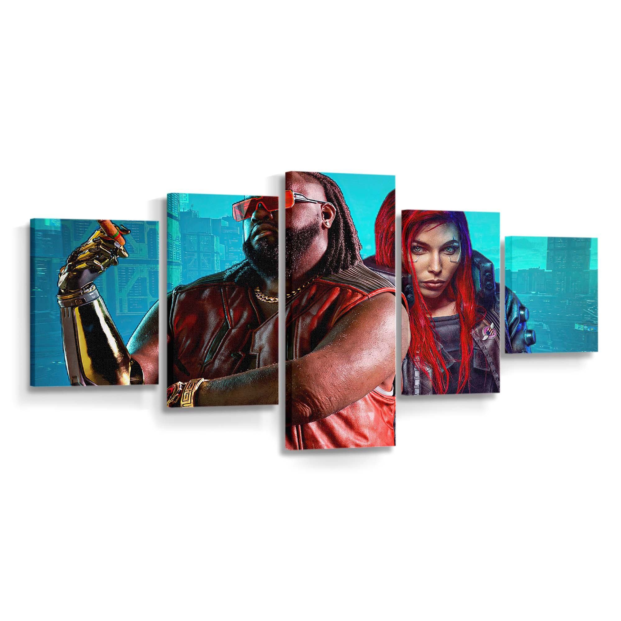cyberpunk 2077 poster design 4k k5
